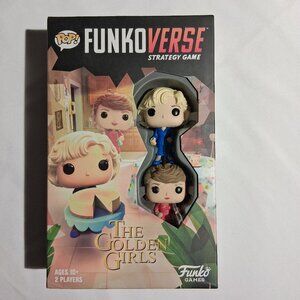 FunkoVerse The Golden Girls Strategy Game NEW in Box Rose Betty White & Blanche